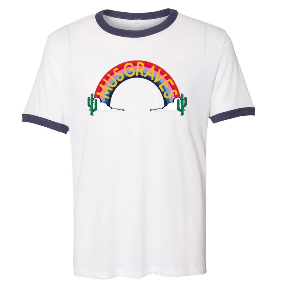 SOLD | Kacey Musgraves Rainbow Ringer Tee